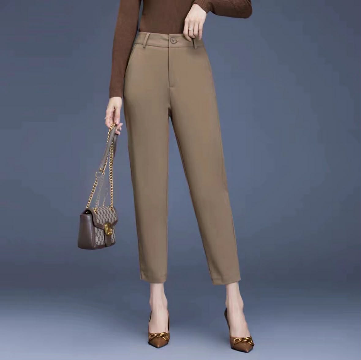 Amber Stretchable Office pants    (BUY 1  TAKE 1  FREE)