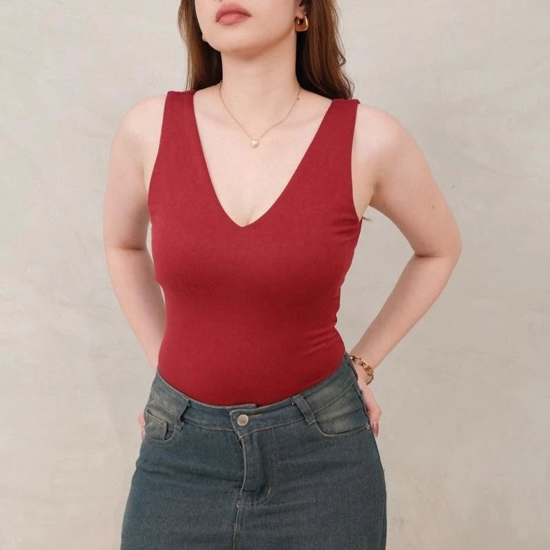 YZABELLA DOUBLE LINING PADDED TOPS BUY 2 TAKE 1