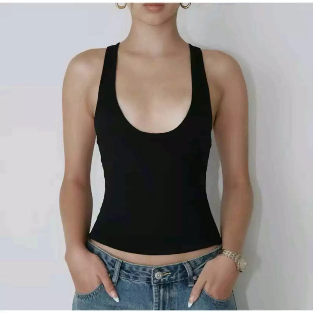 PADDED TOPS RACERBACK DOUBLE LINING (BUY 2 TAKE 1 FREE)
