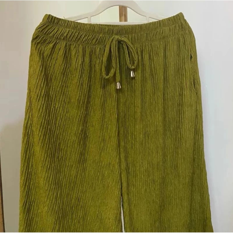 SUMMER COOL LONG OR TOKONG CREPE PANTS (BUY 2 TAKE 1)