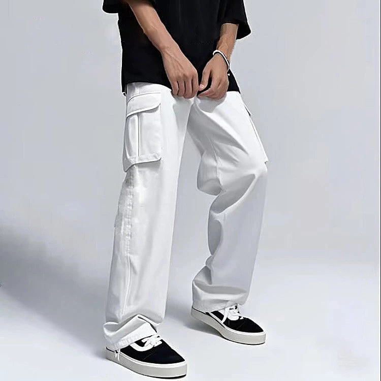 baggy straight Denim cargo pants (Buy 1 Take 1 Free)