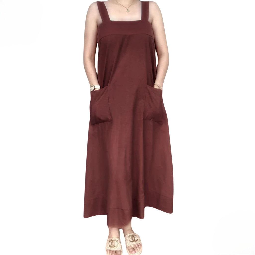 NEW KATRINA LINEN DRESS (Buy1 Take1 FREE)