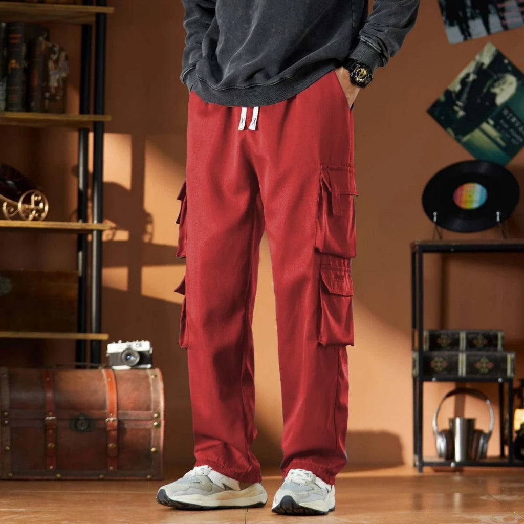 Men’s Multi-Pocket Loose Trousers (BUY 1 TAKE 1 FREE)