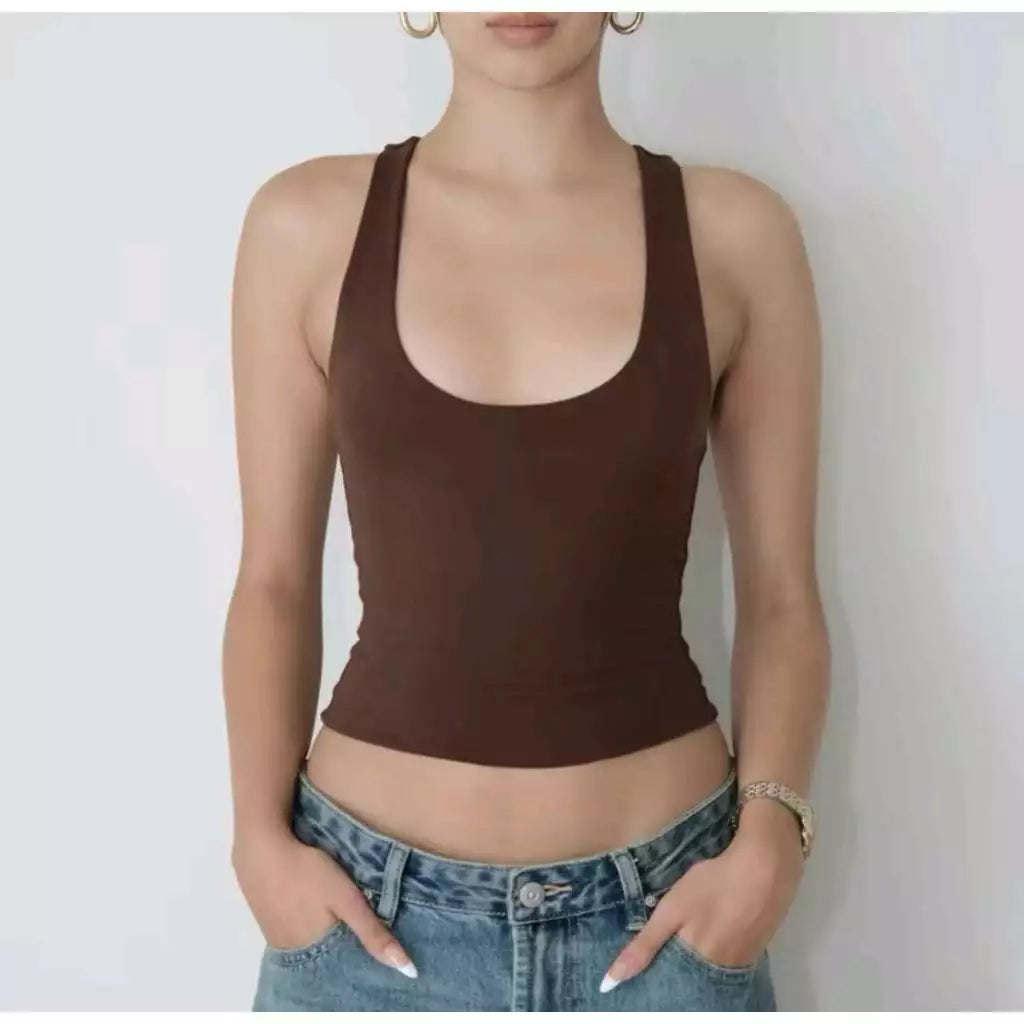 PADDED TOPS RACERBACK DOUBLE LINING (BUY 2 TAKE 1 FREE)