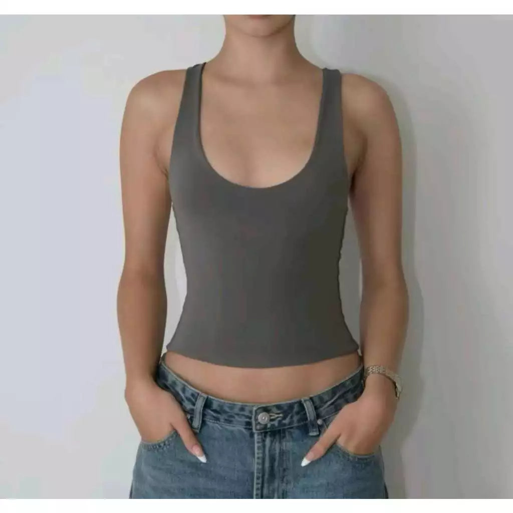 PADDED TOPS RACERBACK DOUBLE LINING (BUY 2 TAKE 1 FREE)