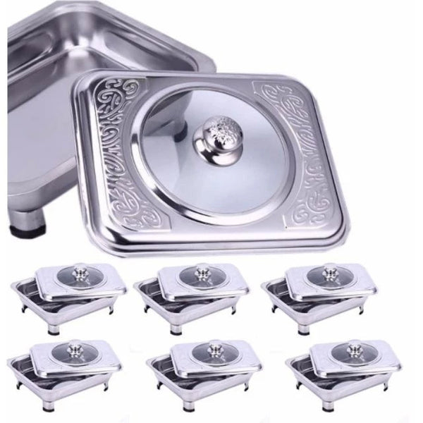 6 SET HOLIDAY PREMIUM FOOD WARMER TRAY BUY 3 TAKE 3 FREE