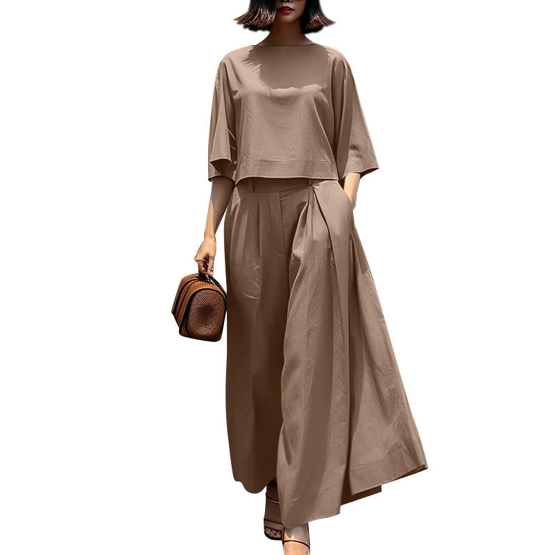OPHELIA ELEGANT LINEN COORDS  (BUY 1 TAKE 1)