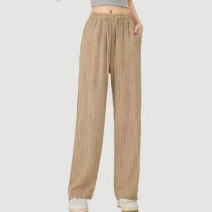 Korean High-Waisted Straight-Leg Pants  BUY 2 TAKE 1 FREE
