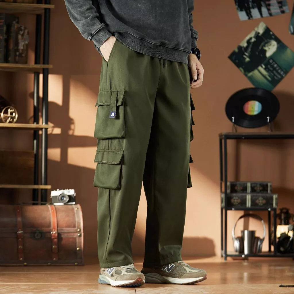 Men’s Multi-Pocket Loose Trousers (BUY 1 TAKE 1 FREE)