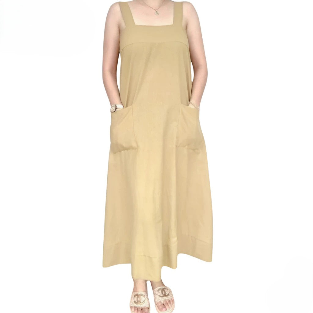 NEW KATRINA LINEN DRESS (Buy1 Take1 FREE)