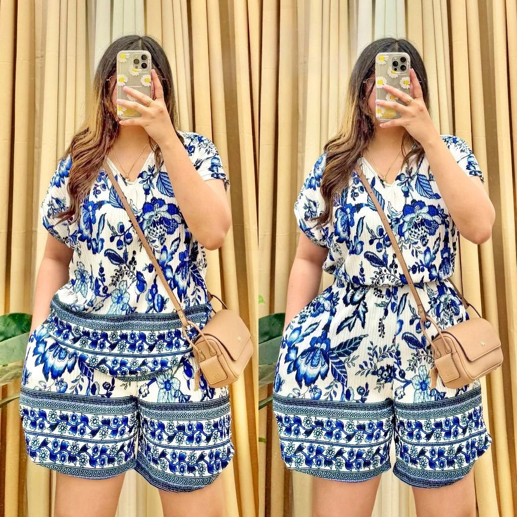 PLUS SIZE MOMMY BARK CREPE TERNO (BUY 1 TAKE 1)