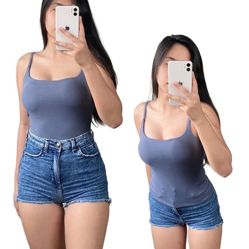 SLEEVELESS TOPS WITH PADDED BRA (BUY 2 TAKE 1)
