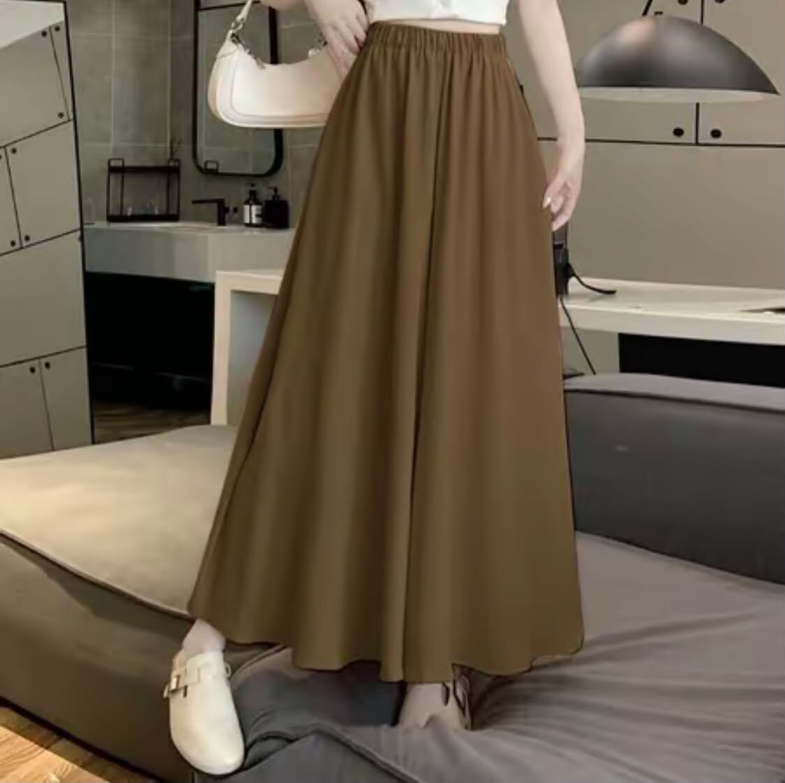 DIANARA LOOSE WIDELEG PANTS (BUY ONE TAKE ONE)