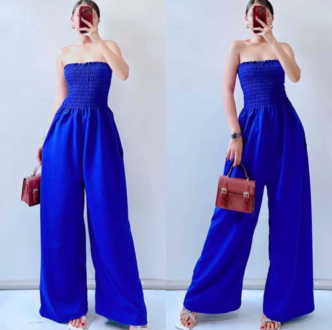 SMOCKING JUMPSUIT (BUY 1 TAKE 1)