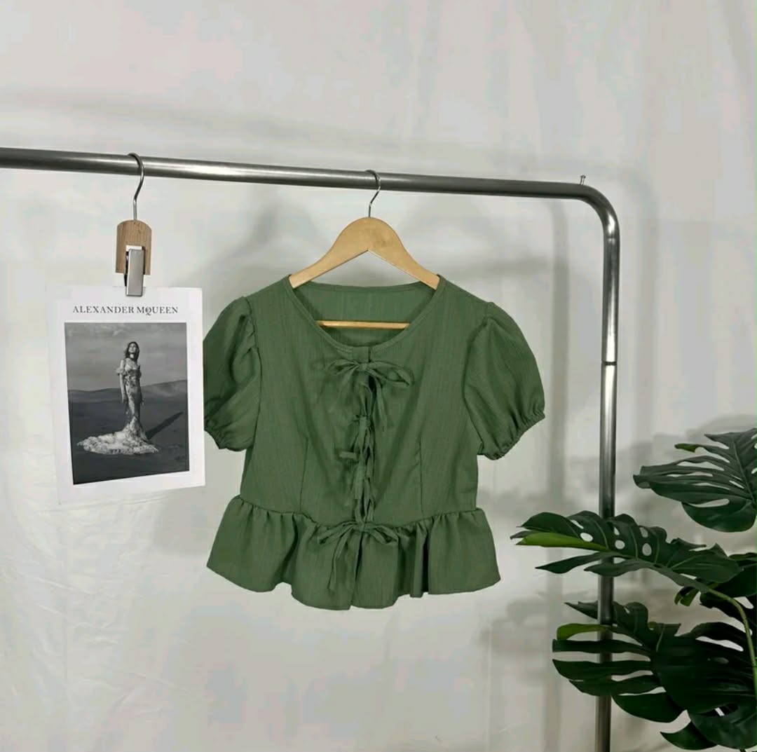 Fiona Puff Sleeves Tops (BUY 2 TAKE 1)