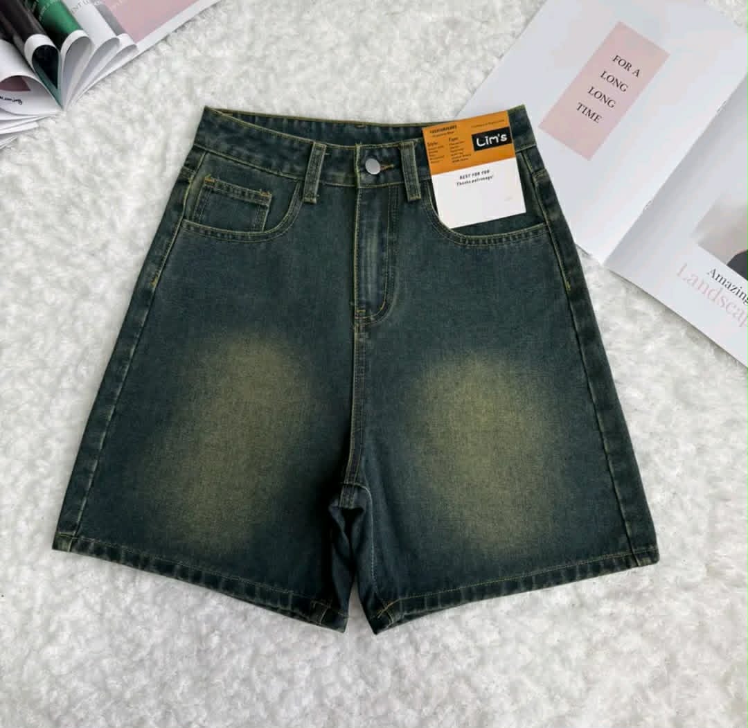 VINTAGE DENIM SHORTS ( BUY 1 TAKE 1 )
