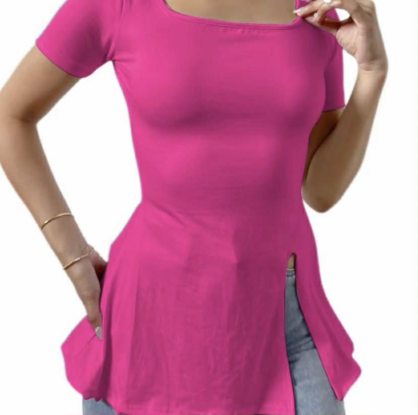 XYZA Cotton Spandex Top Squareneck (BUY 1 TAKE 1)