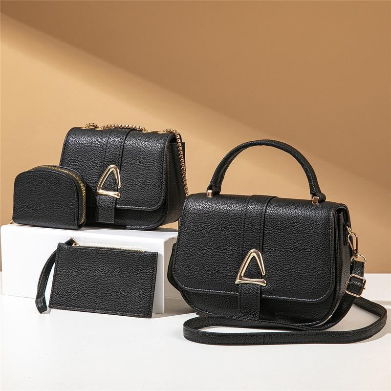 4 in 1 LEATHER FASHION BAG (BUY 1 TAKE 1 FREE)