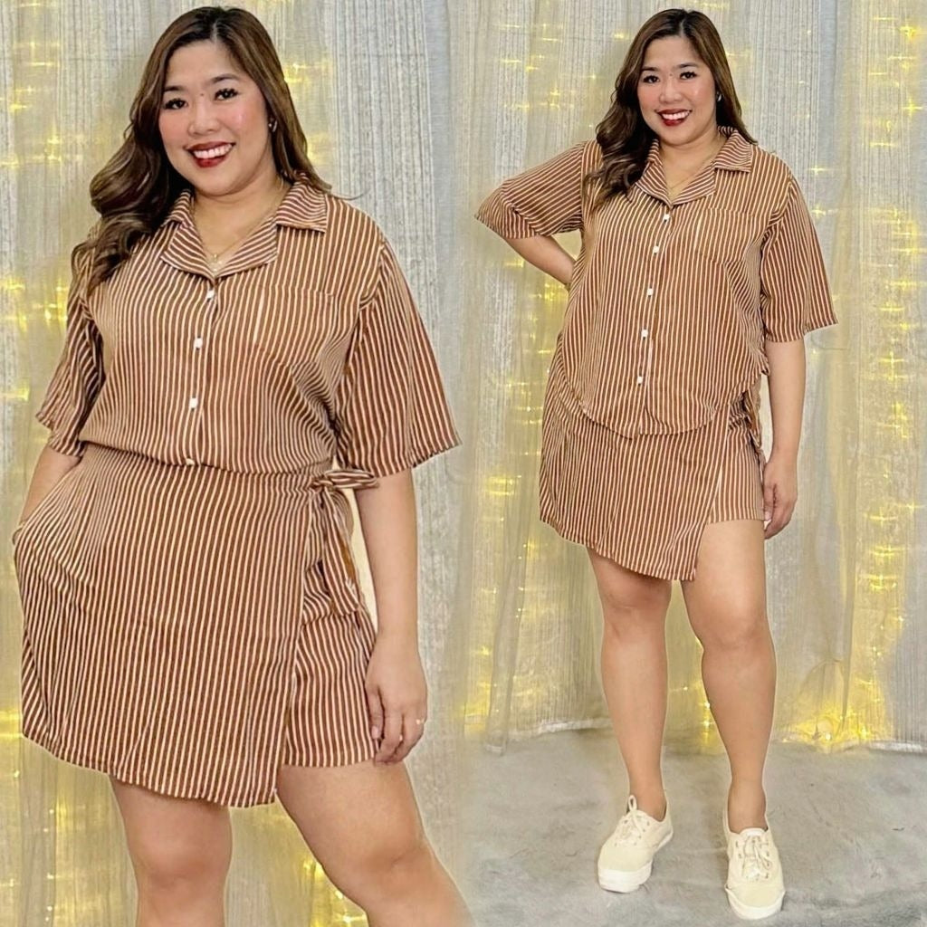 FIONA TRENDY POLO SKORT COORDS (BUY 1 TAKE 1)