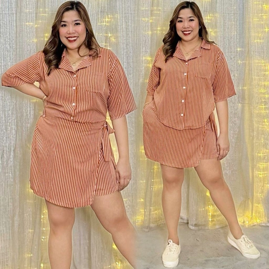 FIONA TRENDY POLO SKORT COORDS (BUY 1 TAKE 1)