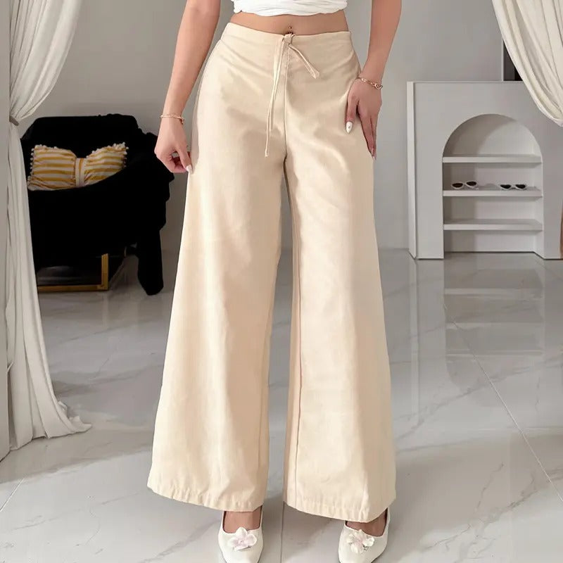 CASSANDRA LINEN WIDELEG PANTS BUY 2 TAKE 1 FREE
