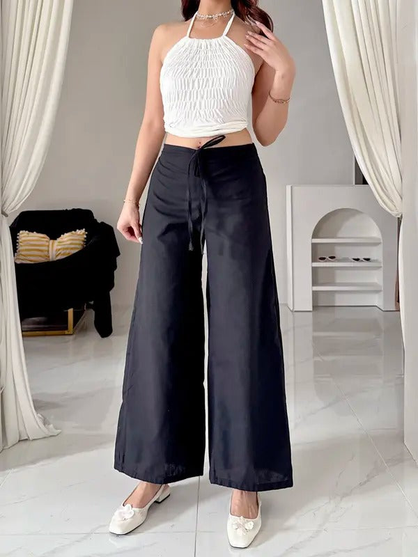 CASSANDRA LINEN WIDELEG PANTS BUY 2 TAKE 1 FREE