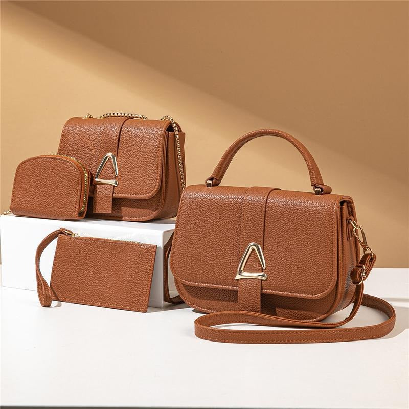 4 in 1 LEATHER FASHION BAG (BUY 1 TAKE 1 FREE)