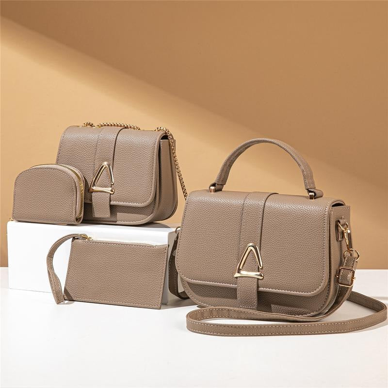 4 in 1 LEATHER FASHION BAG (BUY 1 TAKE 1 FREE)