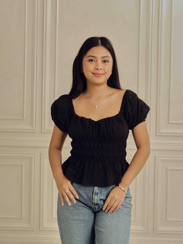 NEW STYLE KOREAN LINEN TOP BUY 2 TAKE 1  FREE