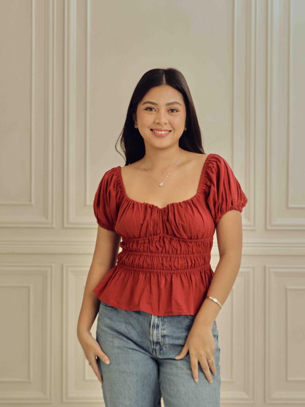 NEW STYLE KOREAN LINEN TOP BUY 2 TAKE 1  FREE