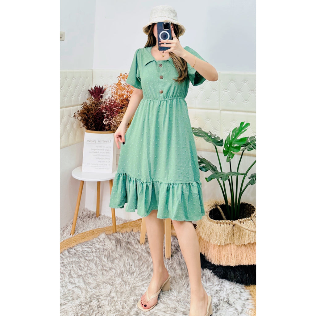 GIANNA DRESS WITH TWO POCKETS [Buy1Take1FREE]