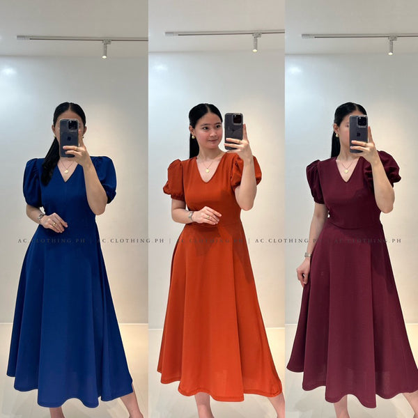 ADELINE PADDED PLAIN Puff sleeve (Buy1Take2FREE)