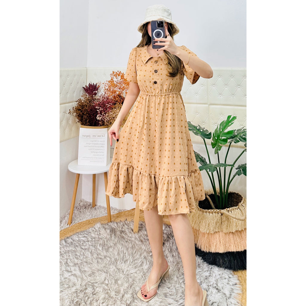 GIANNA DRESS WITH TWO POCKETS [Buy1Take1FREE]