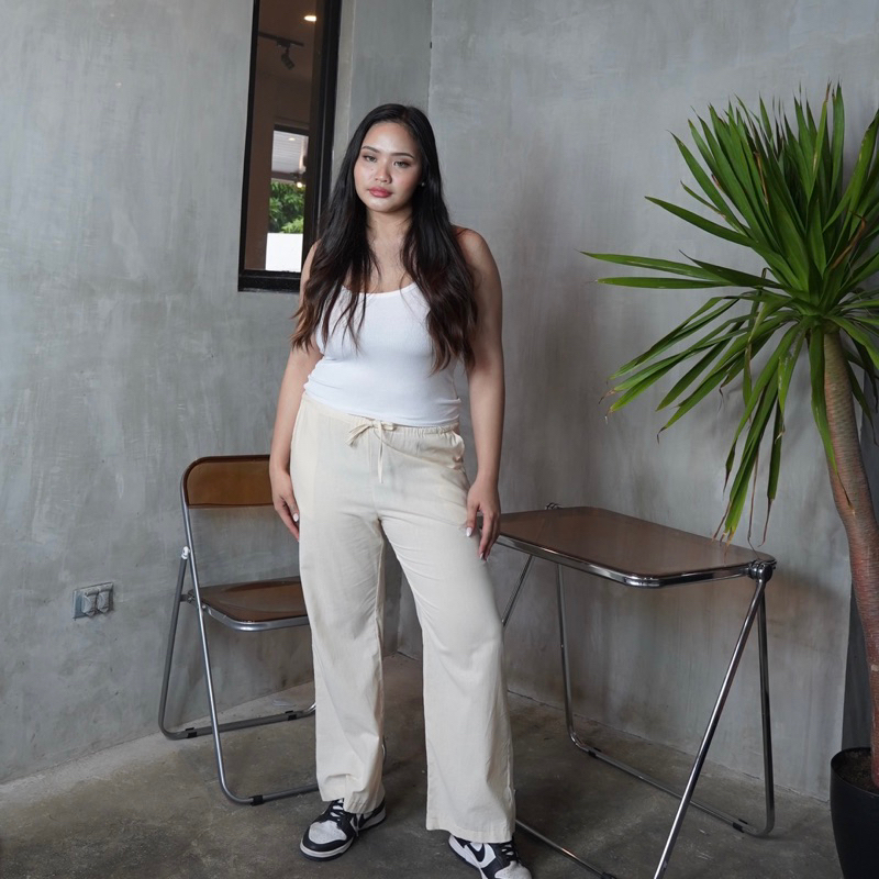 CASUAL COTTON LINEN TROUSER (Buy2Take1FREE)