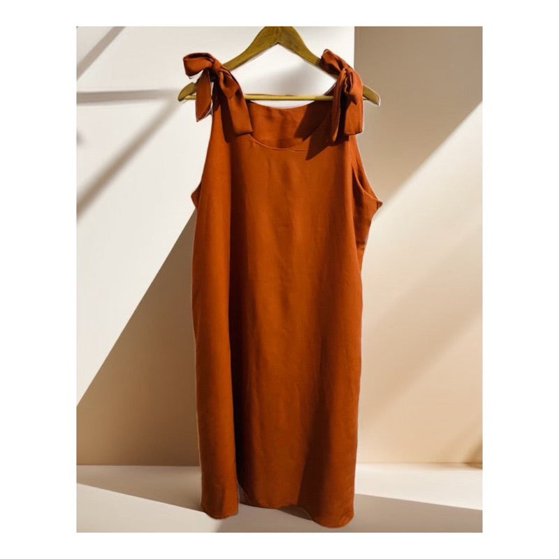 JANIYA SELF TIE CHALLIS DRESS (BUY 1 TAKE 1)