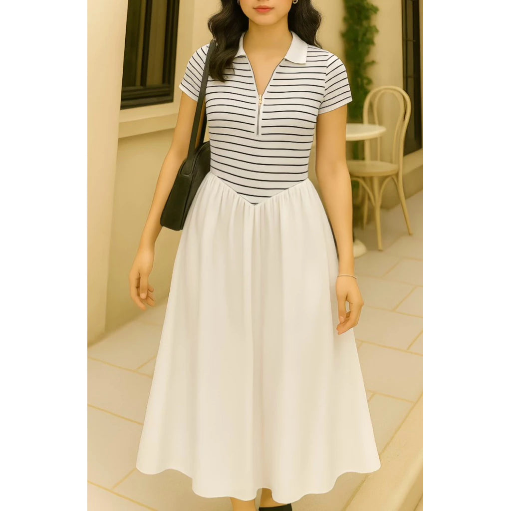 Bangkok Style Casual Maxi Dress