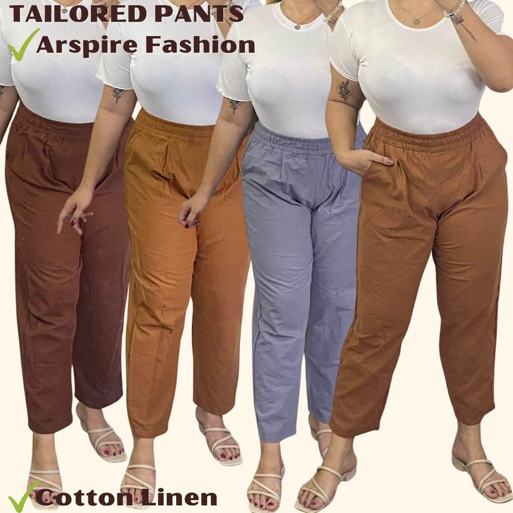 PLUS/REG SIZE TAILORED PANTS [Buy1Take1]