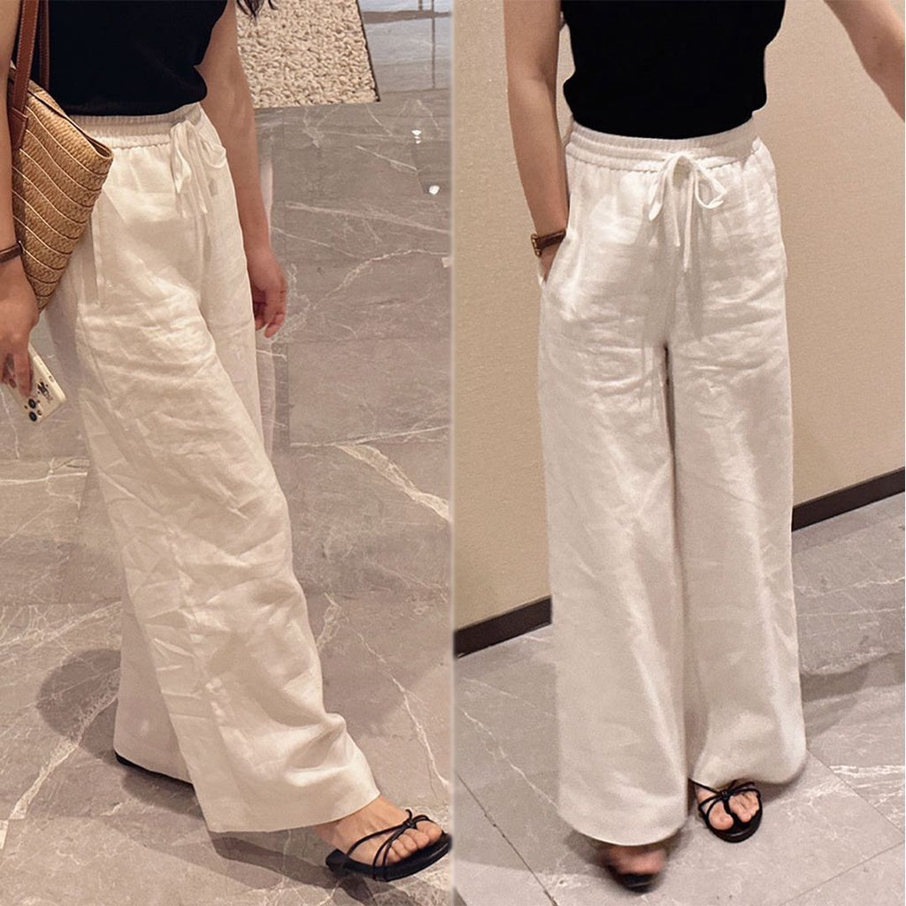 Emerald Pure Cotton Loose Pants (Buy1Take2FREE)