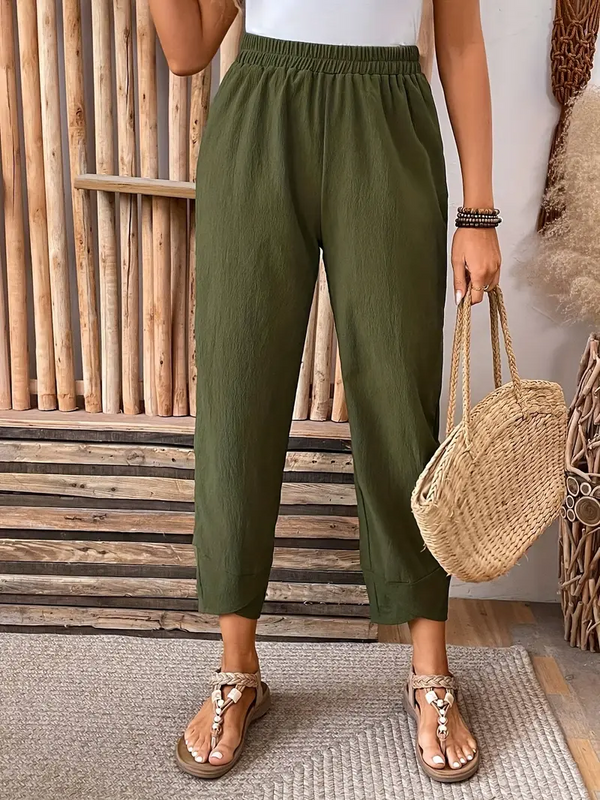 Beatrice Casual Elegant Linen Pants (Buy2Take1FREE)