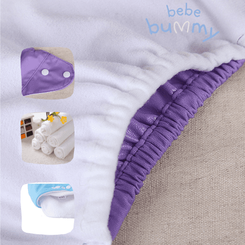 Washable Baby Diaper Modern Lampin Set of 6 [Buy 3 Take 3 FREE]