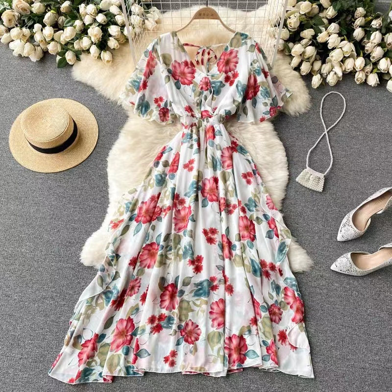 Korean Fashion Puff Sleeve Dress [BUY 1 TAKE 1 FREE]