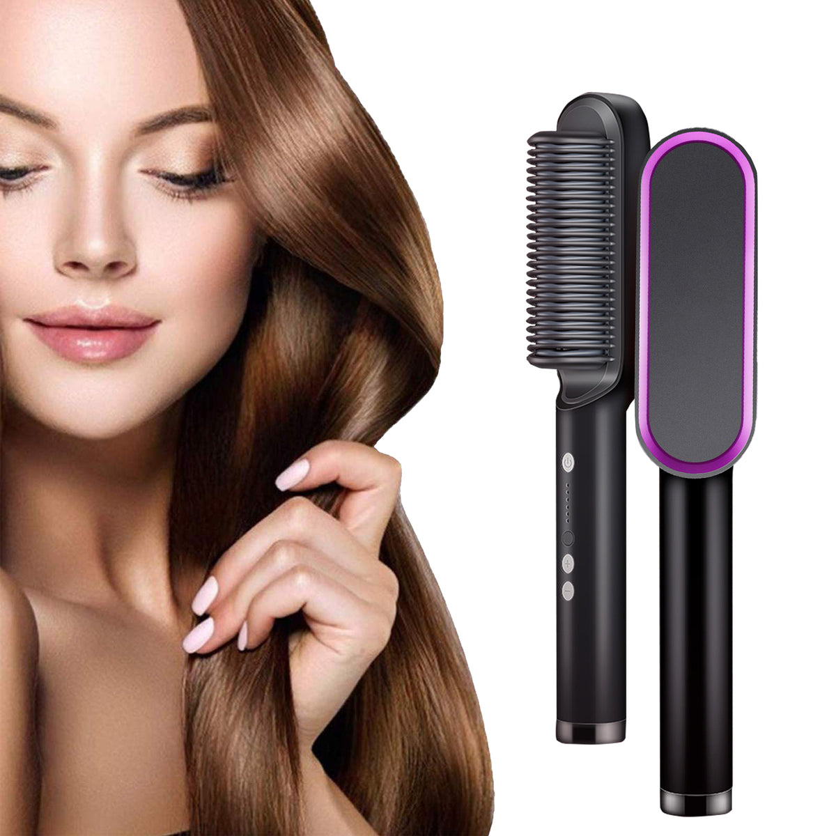 Hair Straightening Brush Pro [Premium Authentic]