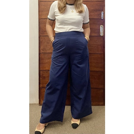HIGH WAIST WIDE LENGTH SQUARE PANTS [Buy 1 Take 1 FREE]