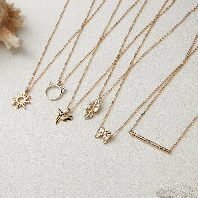 KOREAN FASHION NECKLACE UNISEX VALENTINES GIFT Buy 1 take 1 FREE