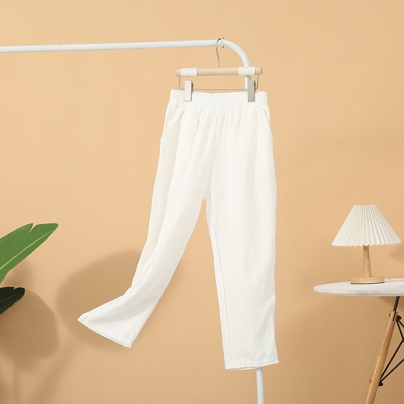 2023 COTTON LINEN TROUSER [ Buy1Take2 FREE