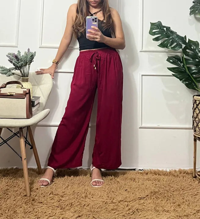 Cotton Linen Wide Leg Pants [ BUY 1 TAKE 2 FREE ]