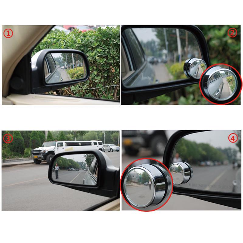 Car/Motorycle Blind Spot Mirror Adjustable [Buy 1 take 1 free]