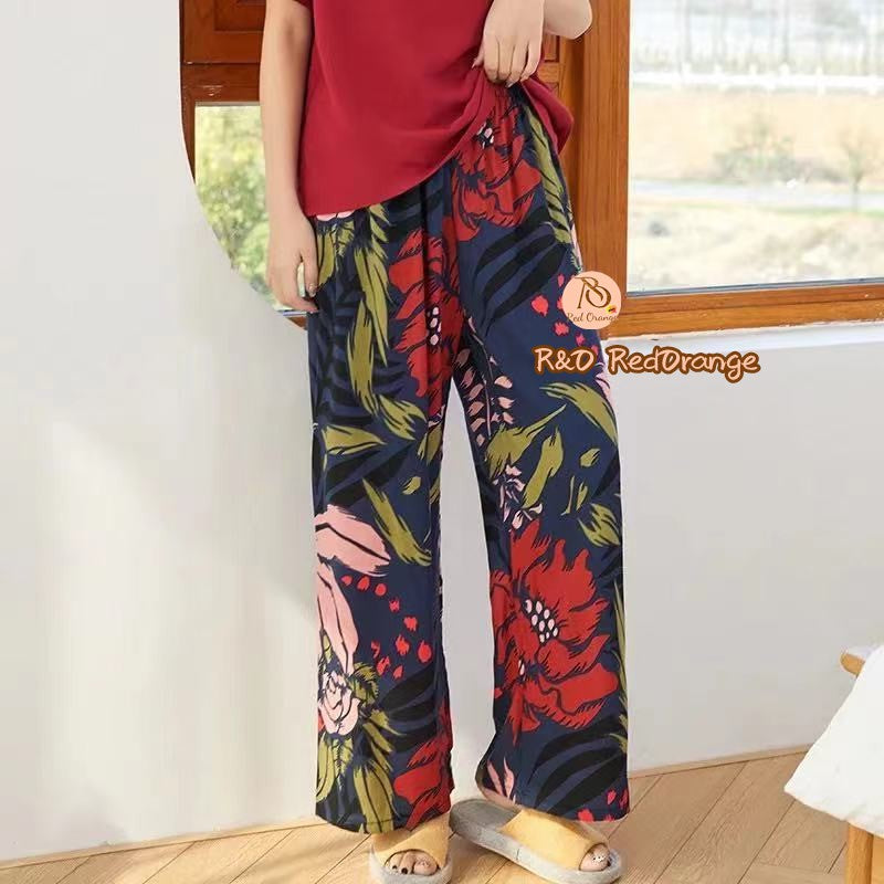Korean Square Pant Beach Floral Printed [BUY 1 TAKE 2 FREE]