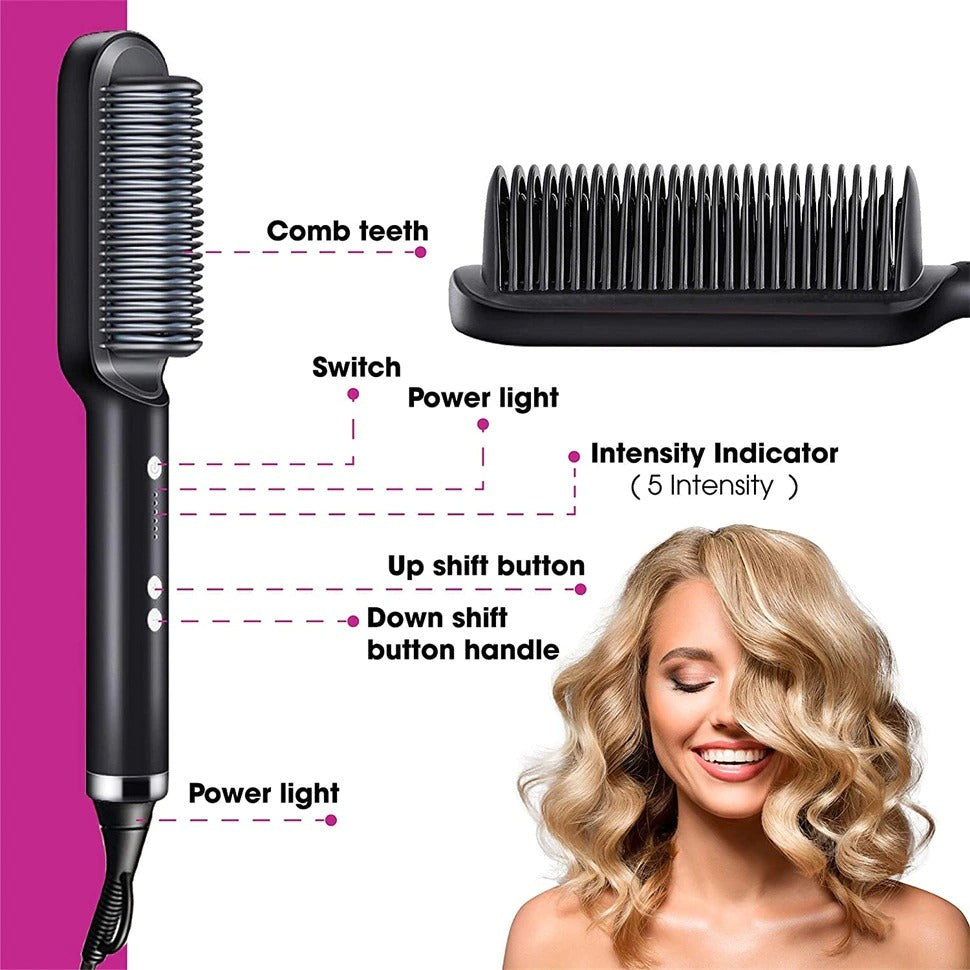 Hair Straightening Brush Pro [Premium Authentic]