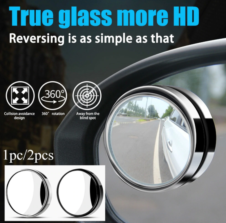 Car/Motorycle Blind Spot Mirror Adjustable [Buy 1 take 1 free]